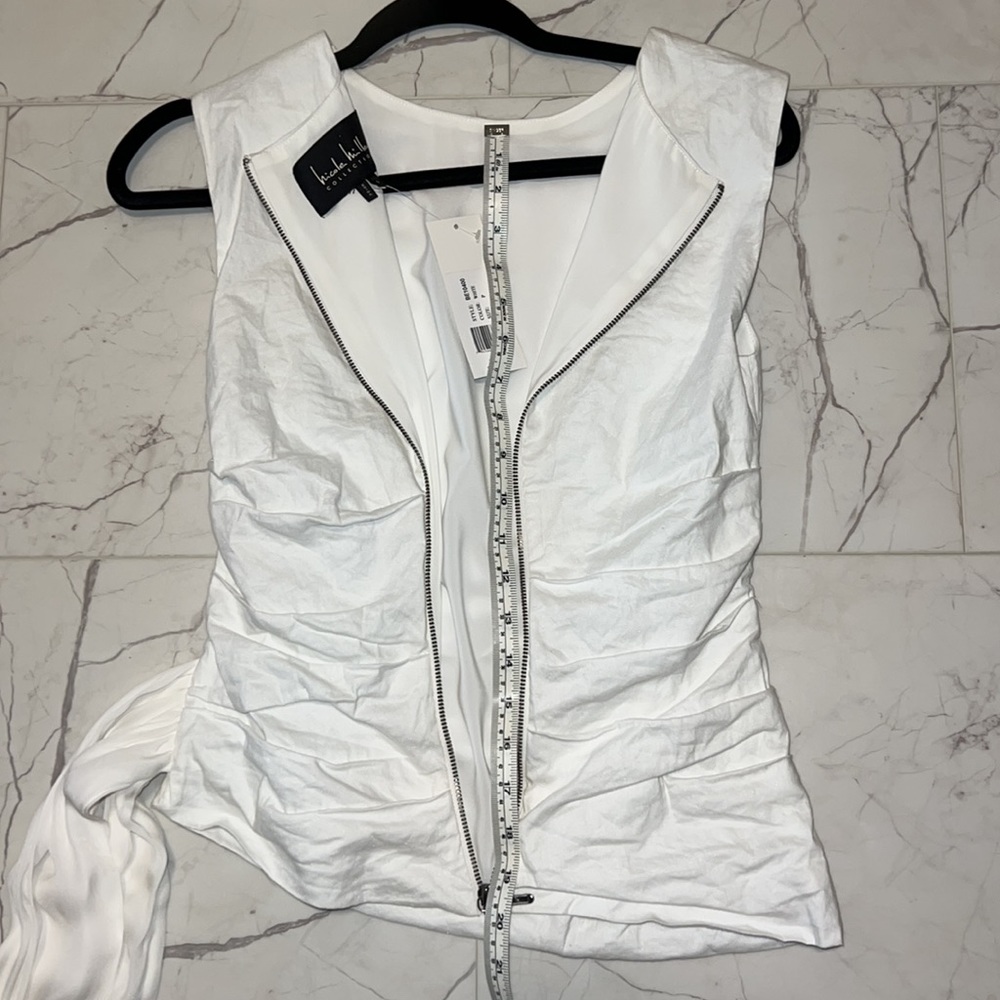 Nicole Miller Ruched Top - Picture 7 of 9